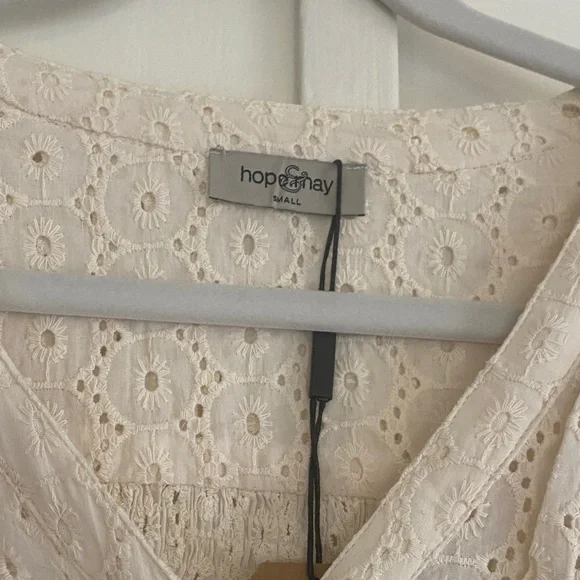 White Hope & May Eyelet Dress - Small - Picture 4 of 7